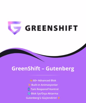 GreenShift – Gutenberg için Sayfa Oluşturucu